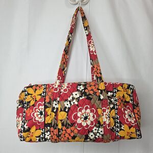 VERA BRADLEY Original Duffel Bag Bittersweet Retired Cotton NEW MSRP $105 Travel